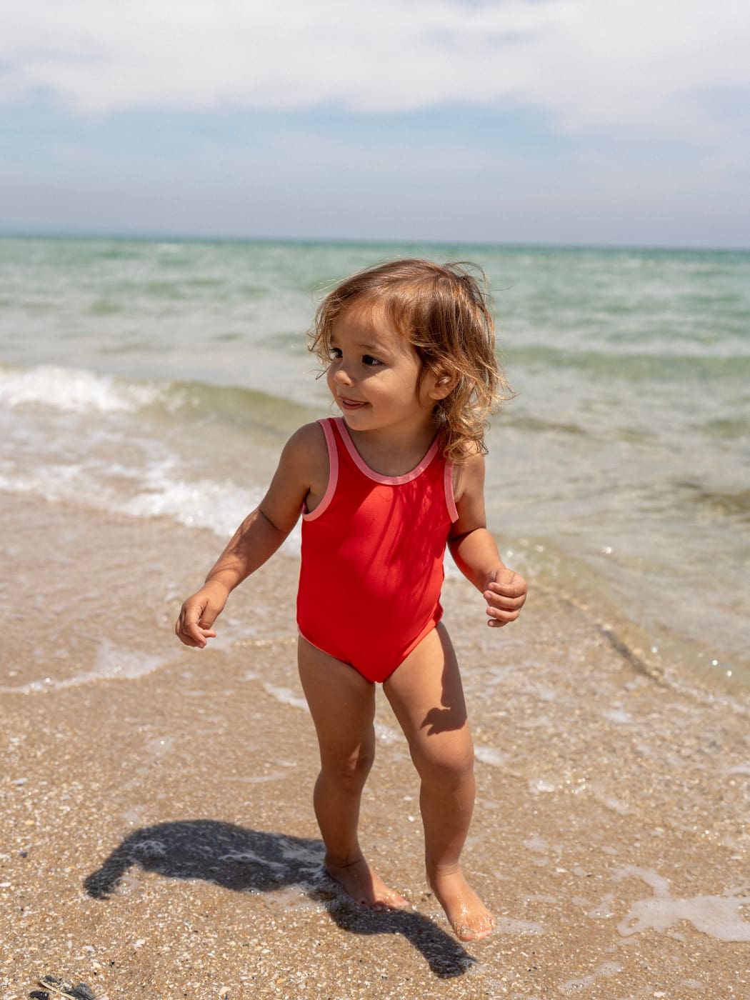 The Stevie Swimsuit - Candy Red