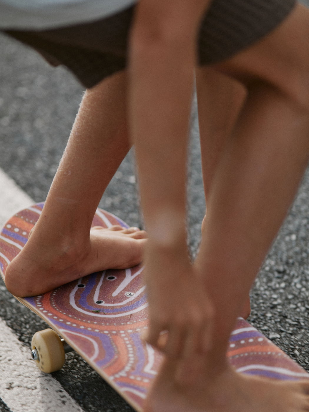 Popsicle Skateboard - Purple