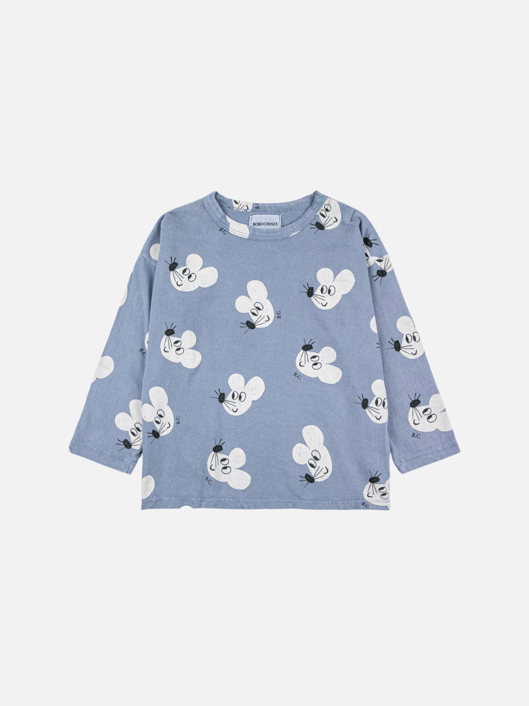 Mouse All Over Long Sleeve Baby T-Shirt
