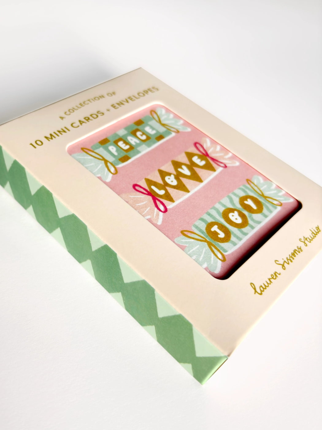 Weihnachts-Mini-Grußkarten, 10er-Pack