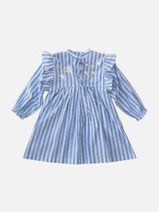 The Convertible Dress - Sea Stripe