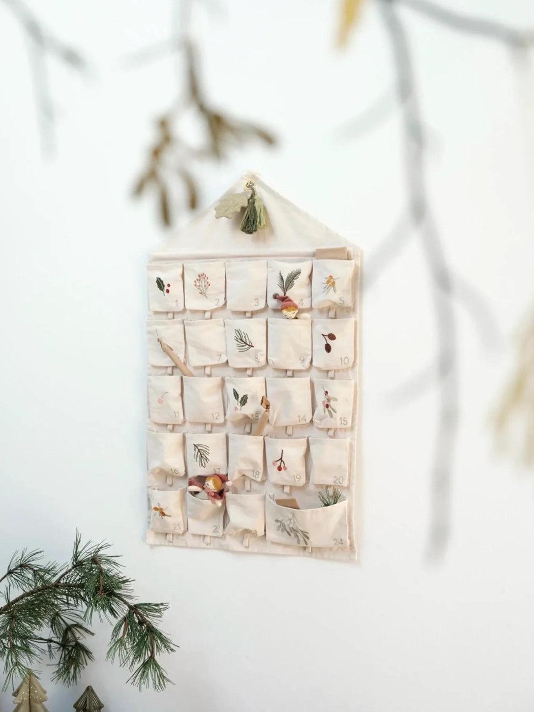 Organic Cotton Advent Calender