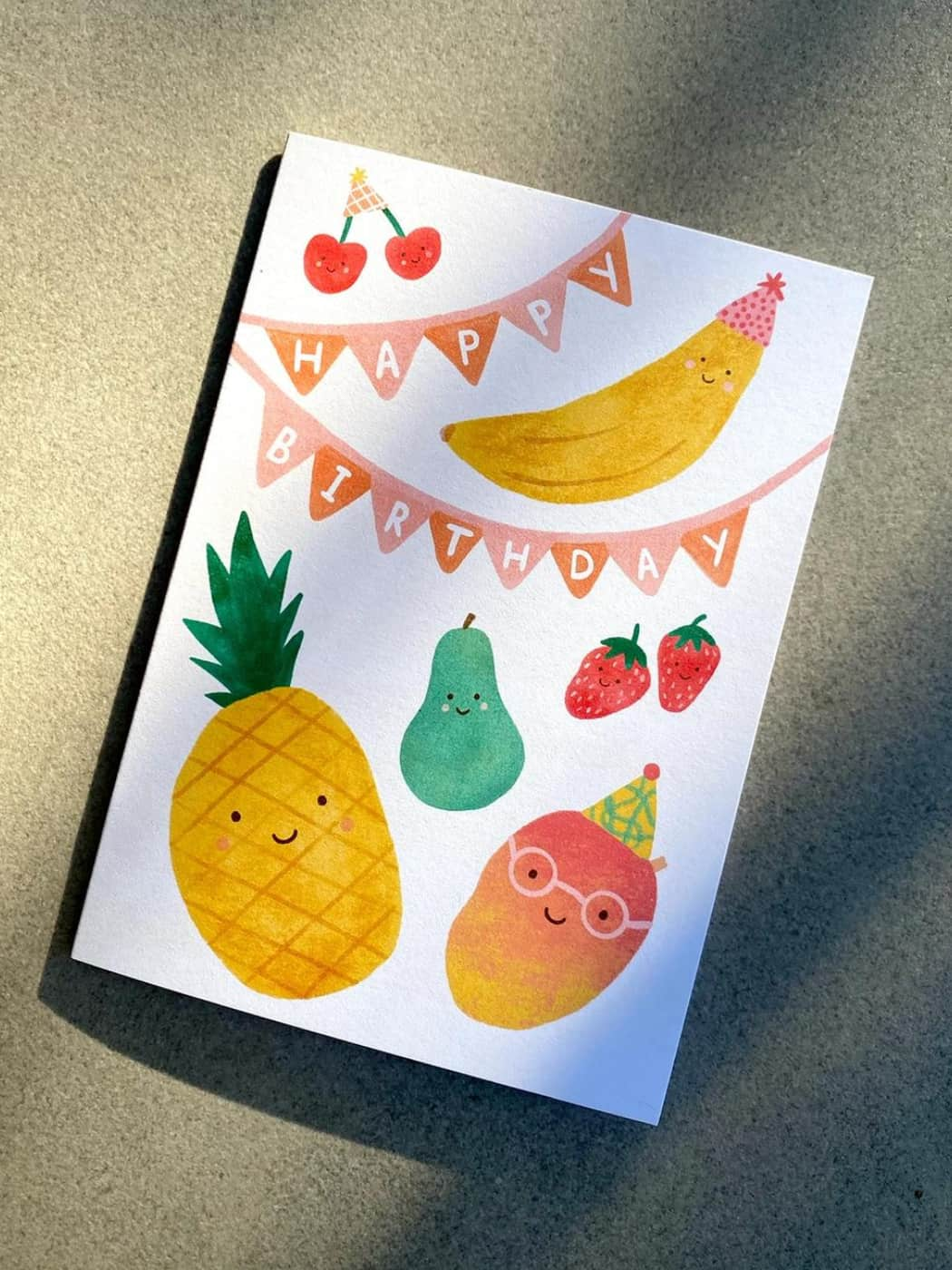 Fruit Party Birthday Card