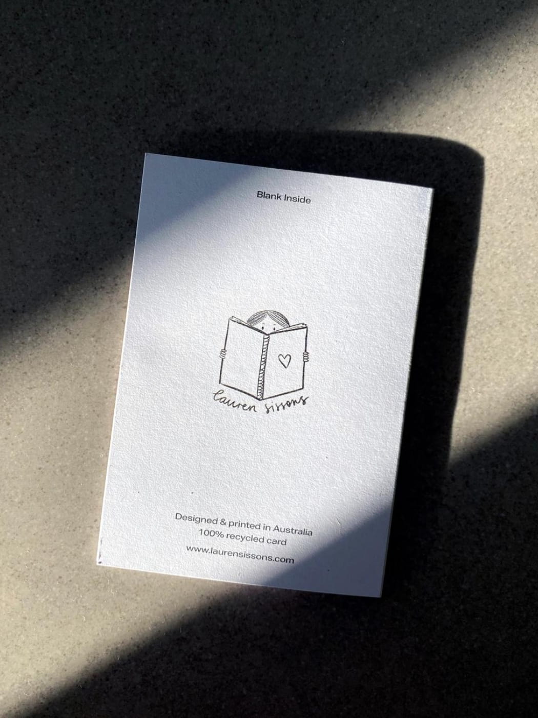 Minikarte „Sonnenschein“