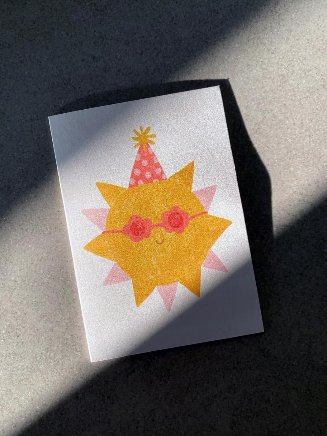 Minikarte „Sonnenschein“