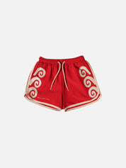 Swirl Boardshorts - Kastanienbraun