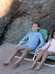 Springsuit Wetsuit - Dusty Blue + Marine