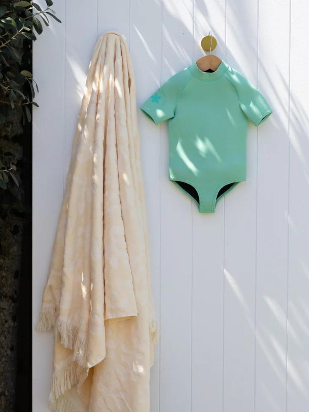 Short Sleeve Paddle Suit Wetsuit - Mint