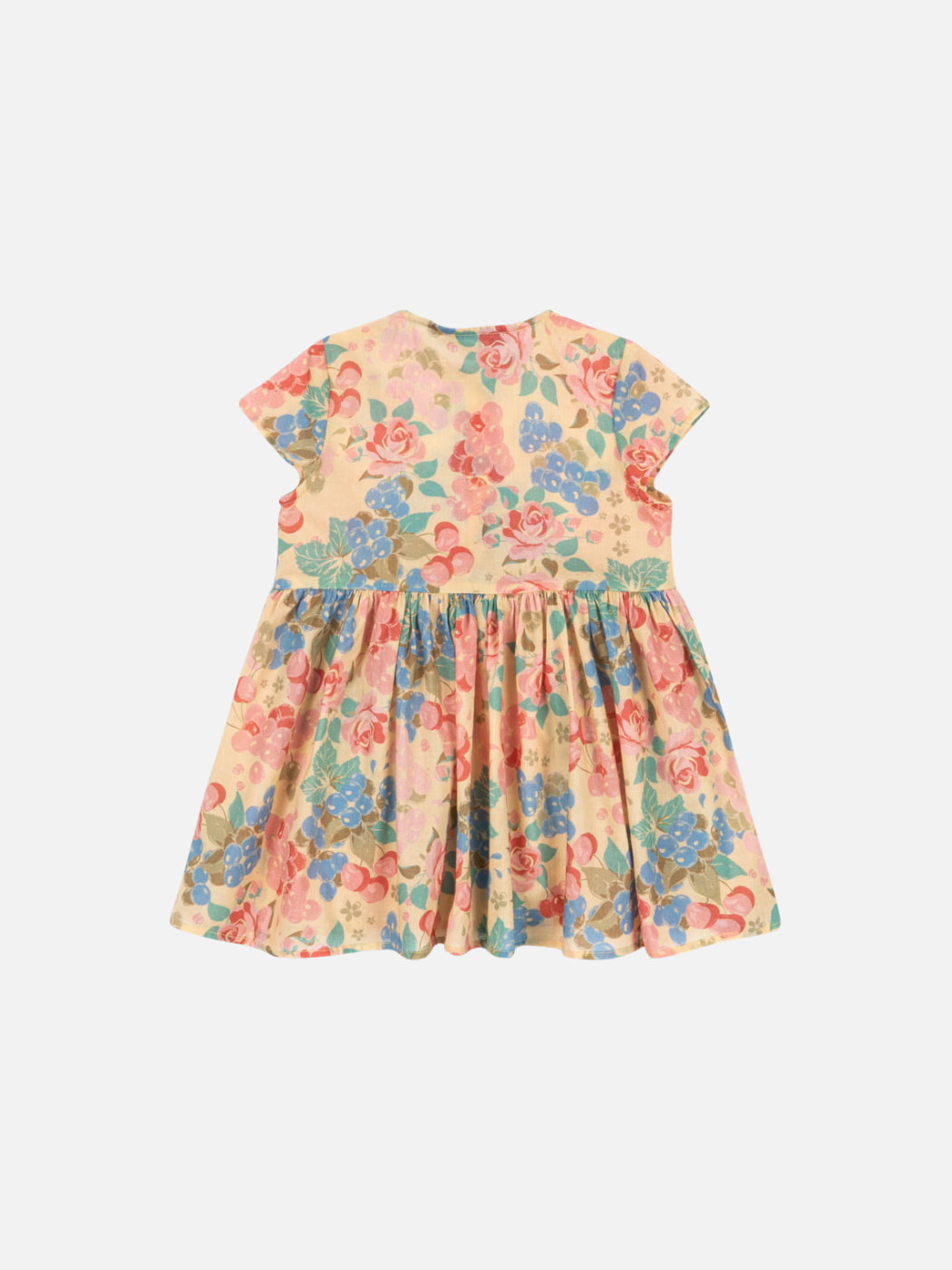 Kim Rüschenkleid - Kirschkariert