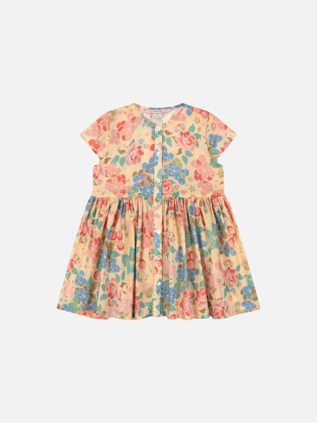 Kim Rüschenkleid - Kirschkariert