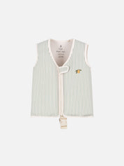 Ellis Swim Vest - Green Tea Stripe