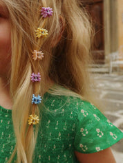 Kim Rüschenkleid - Kirschkariert