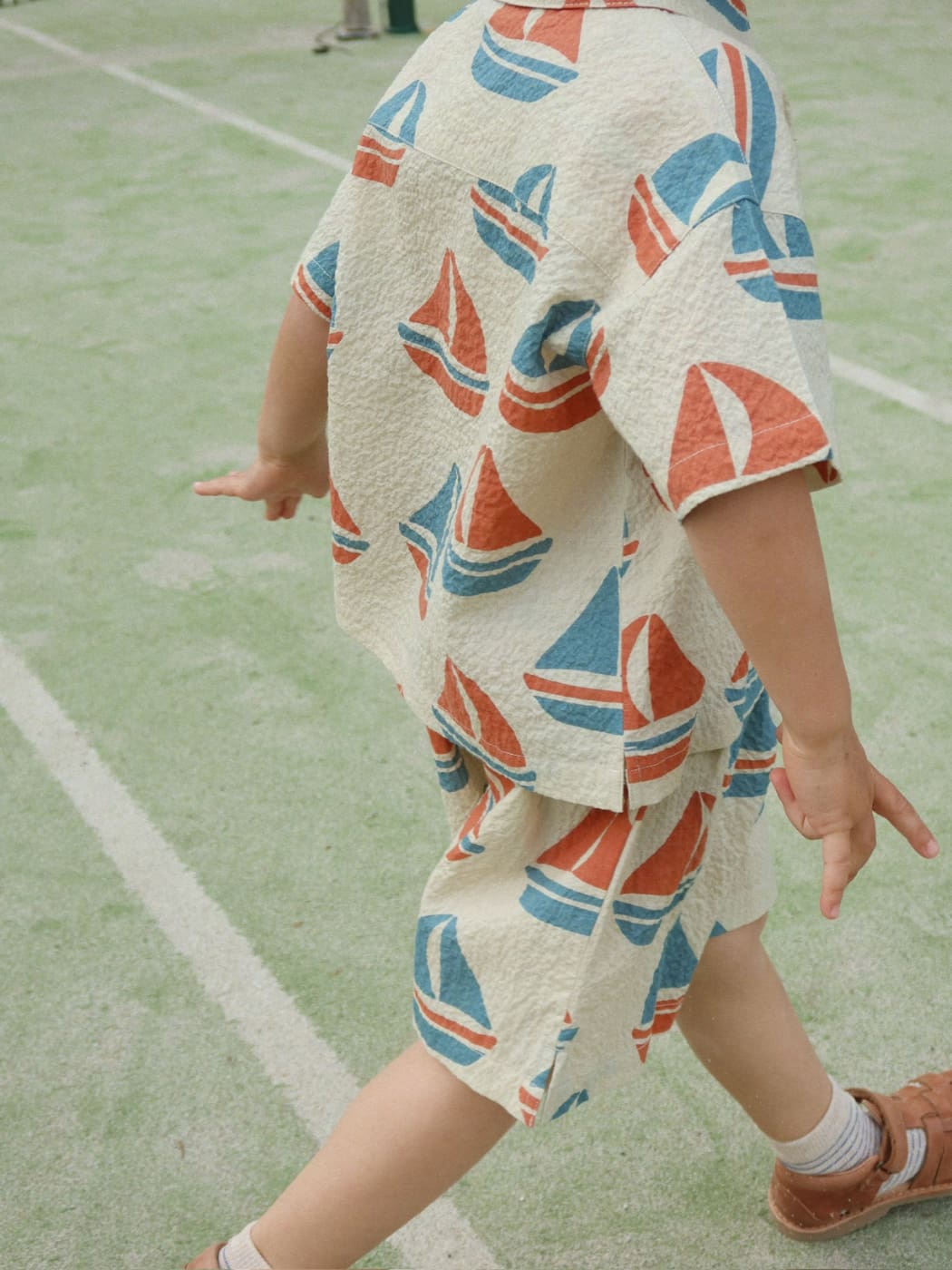 Swirl Boardshorts - Kastanienbraun