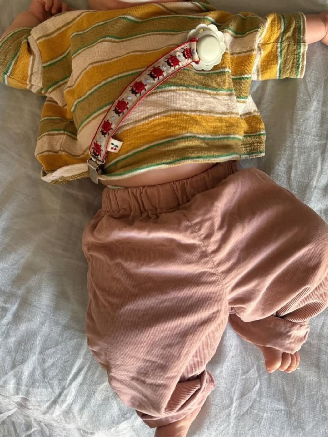 Schnullerclip 2er-Pack - Peonia