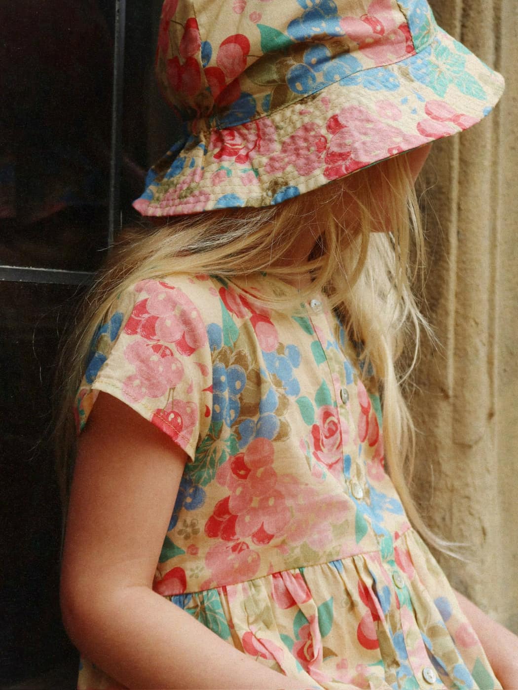 Kim Rüschenkleid - Kirschkariert