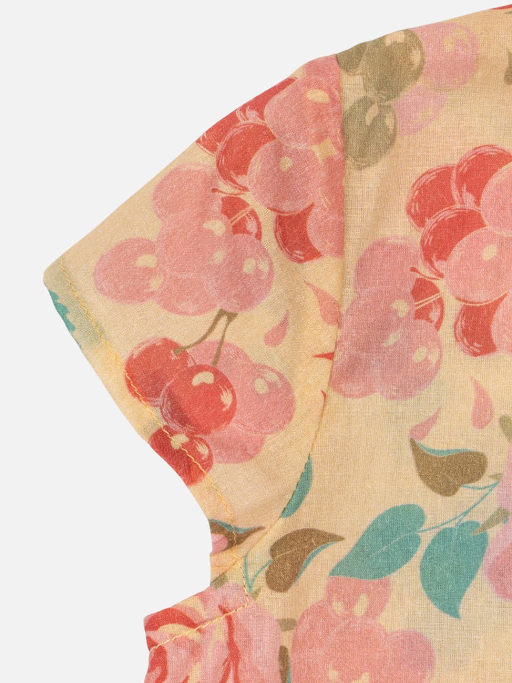 Kim Rüschenkleid - Kirschkariert