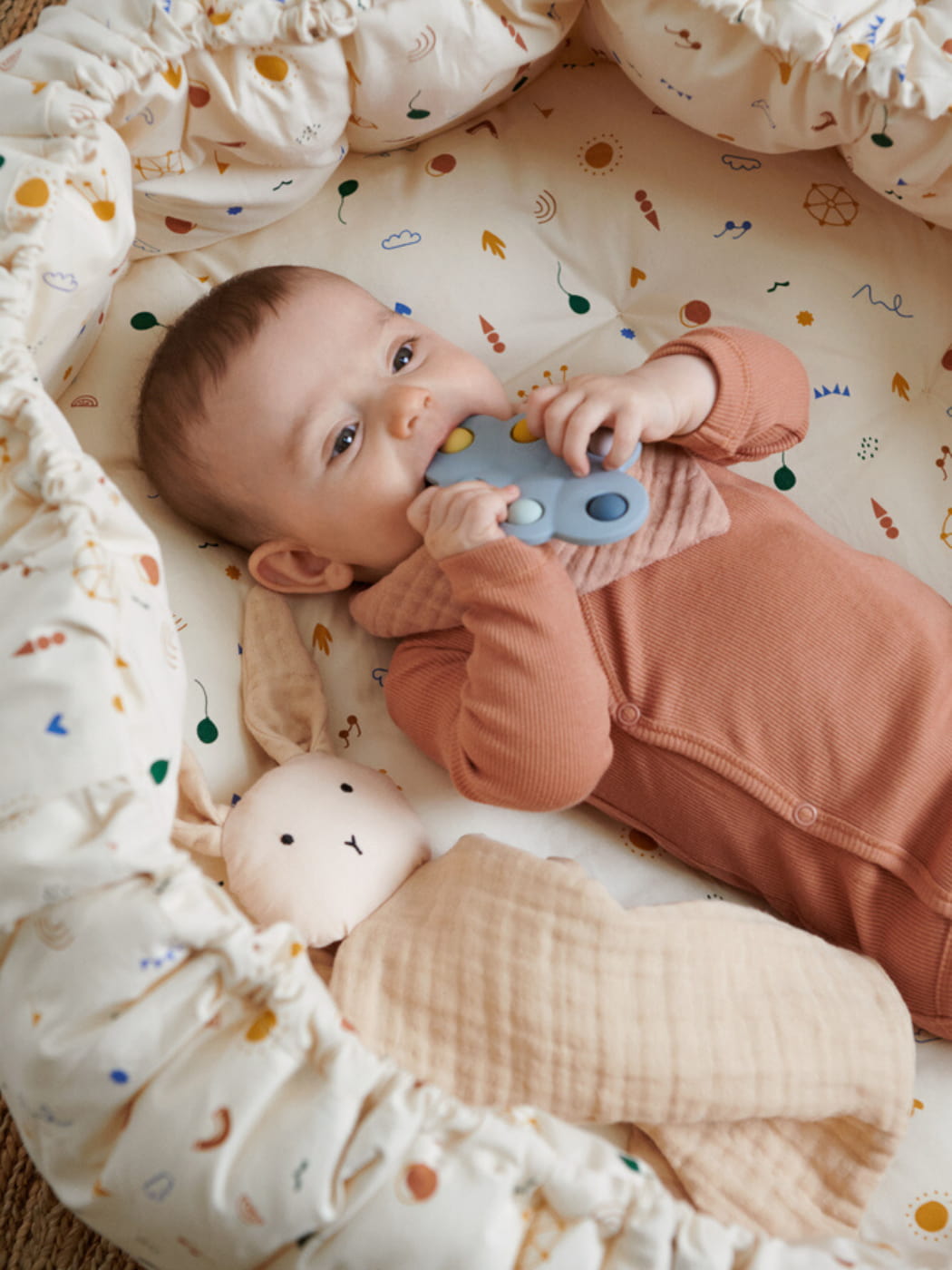 Addison Cuddle Bunny - Apple Blossom