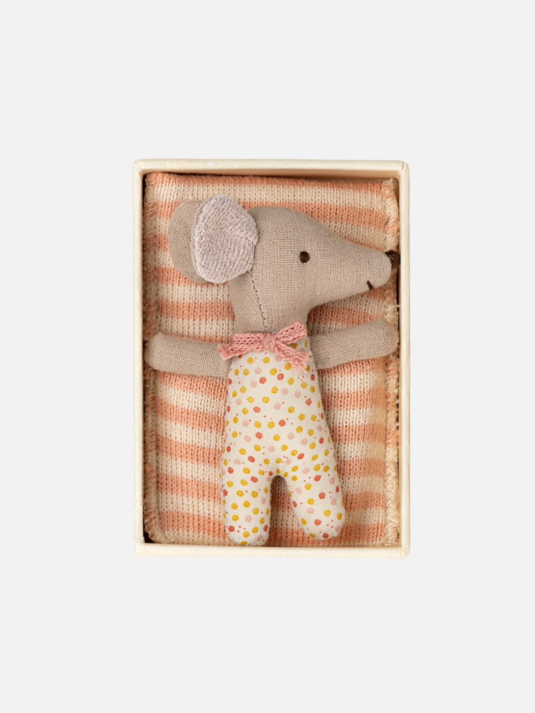 Mouse Sleepy-Wakey Baby in Box - Rose