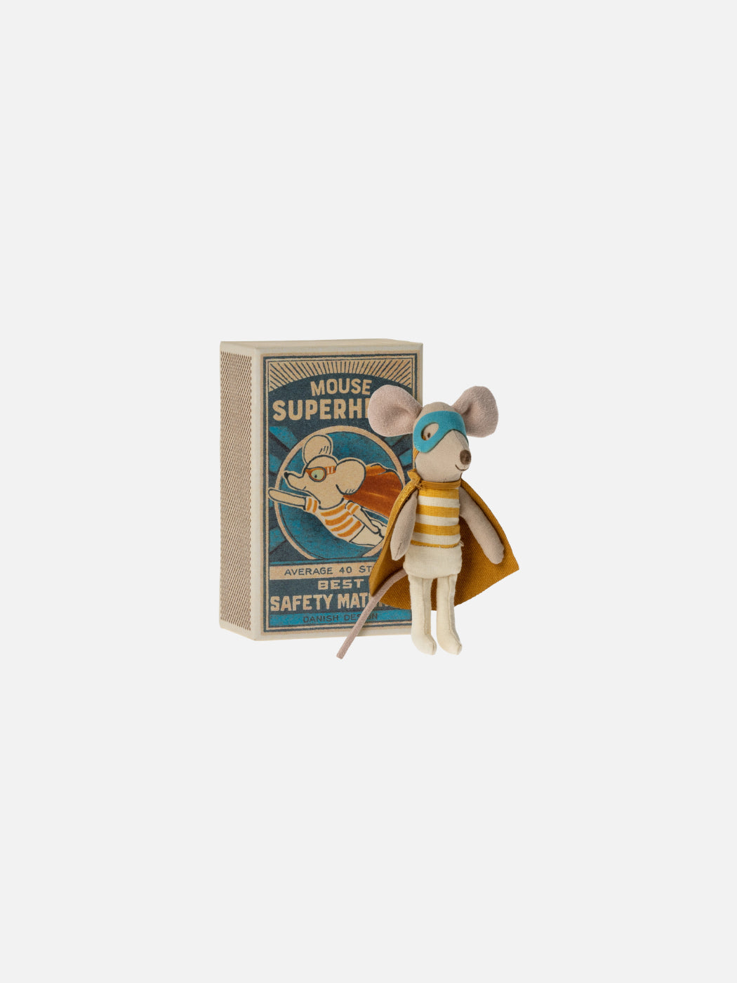 Superhero Mouse in Matchbox
