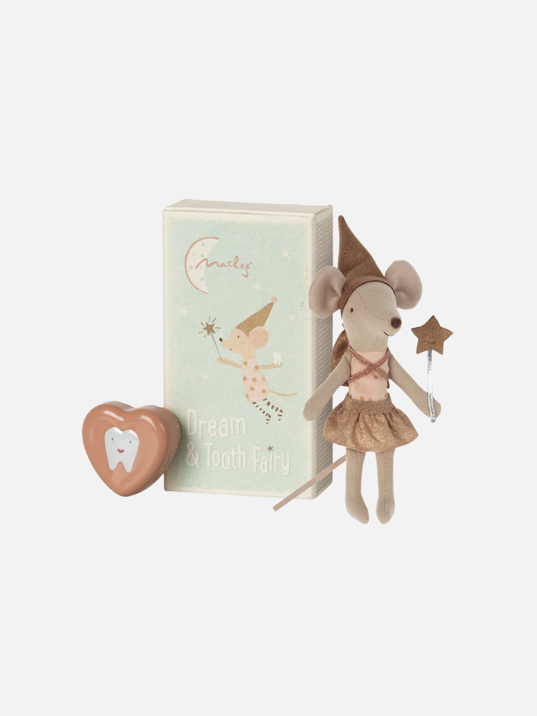 Zahnfeemaus in Box - Rosa 