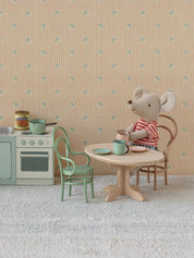 Vintage Mouse Metal Chair - Mint