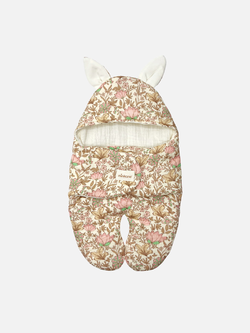 Doll Stroller Footmuff - Indienne Rosée