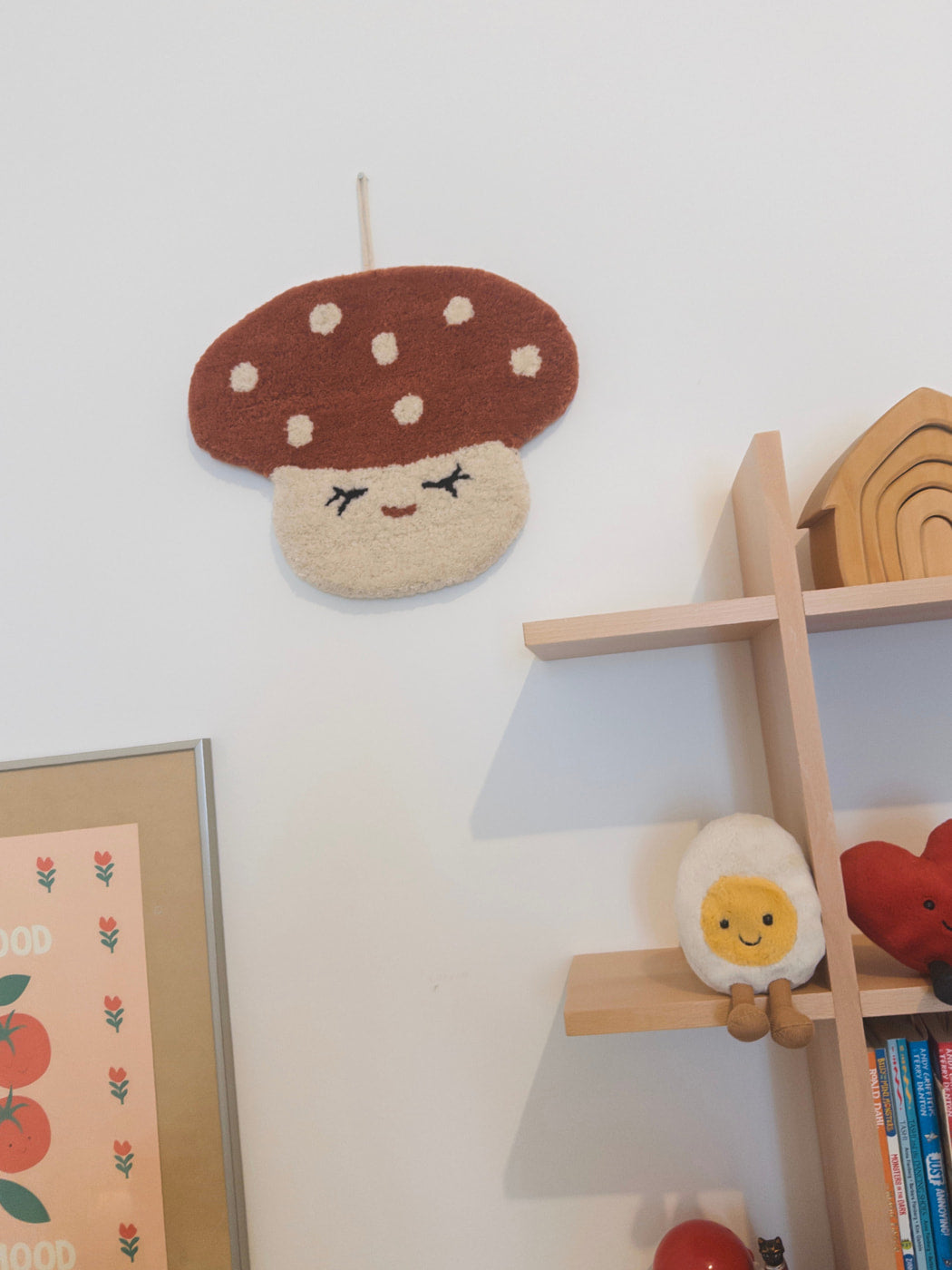 Mushroom Miniature Wallhanging