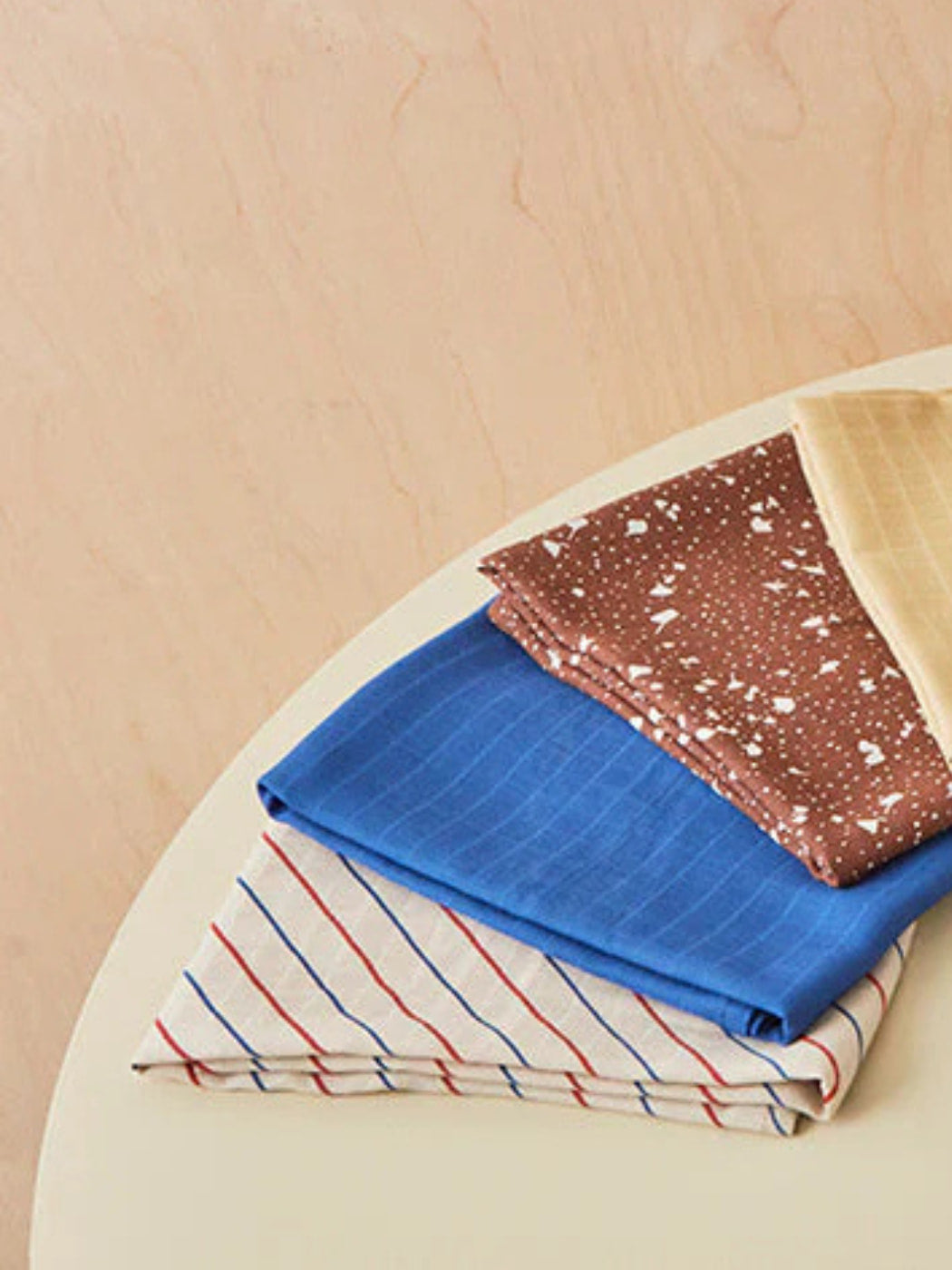 Iro Muslin 2 Pack - Blue + Stripe