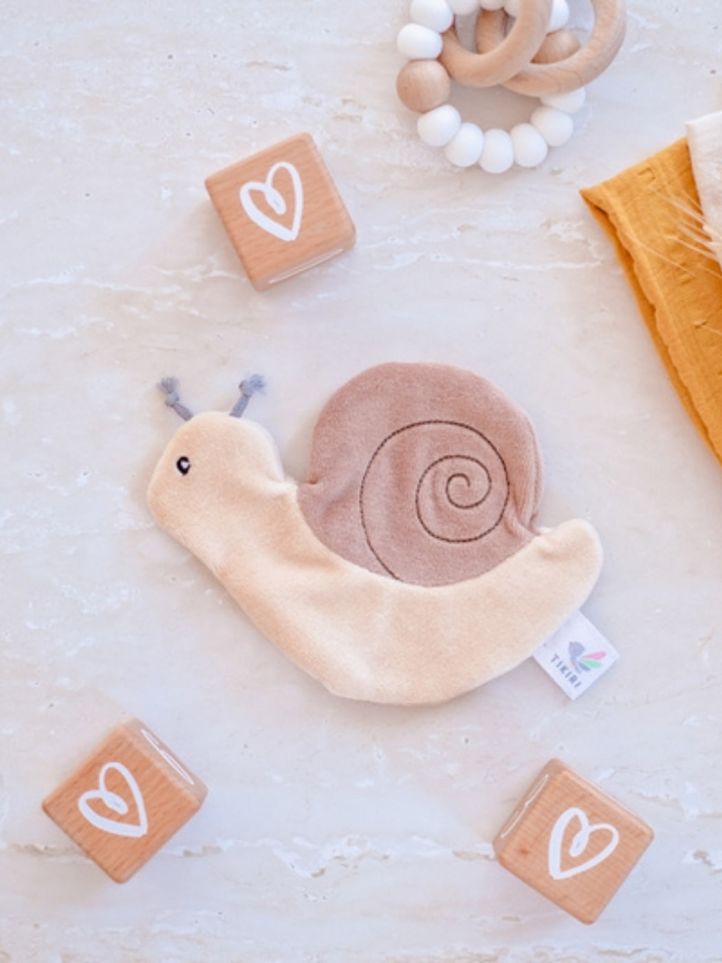 Scrunchy Toy - Snail