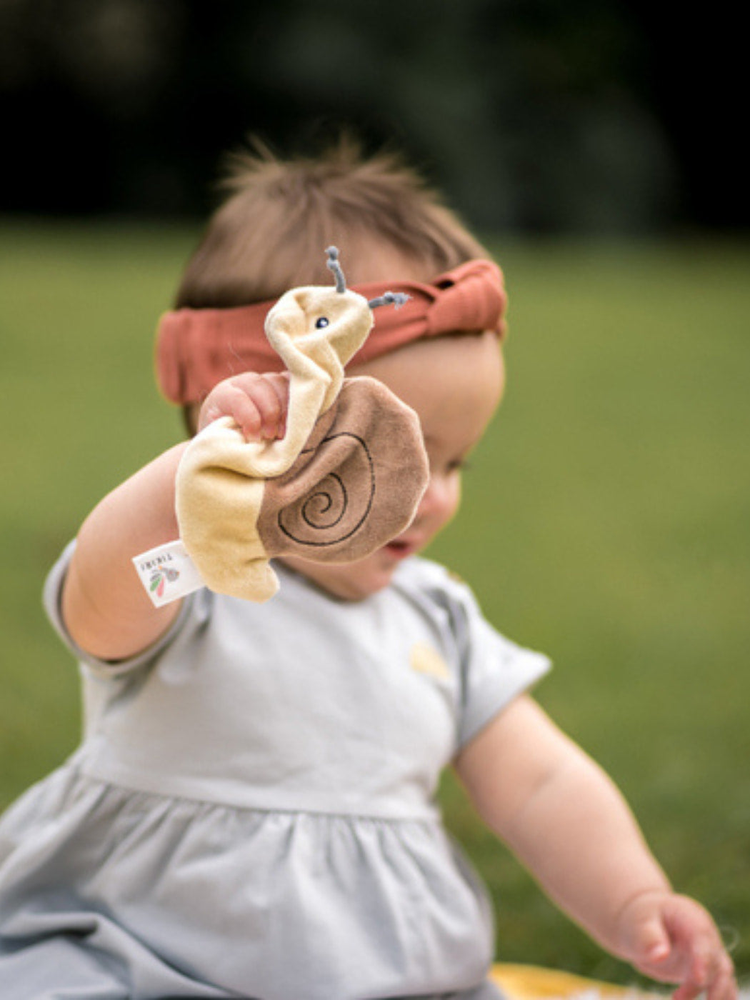 Scrunchy Toy - Snail