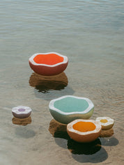 Balance Stepping Stones Inside - Rainbow Pastel