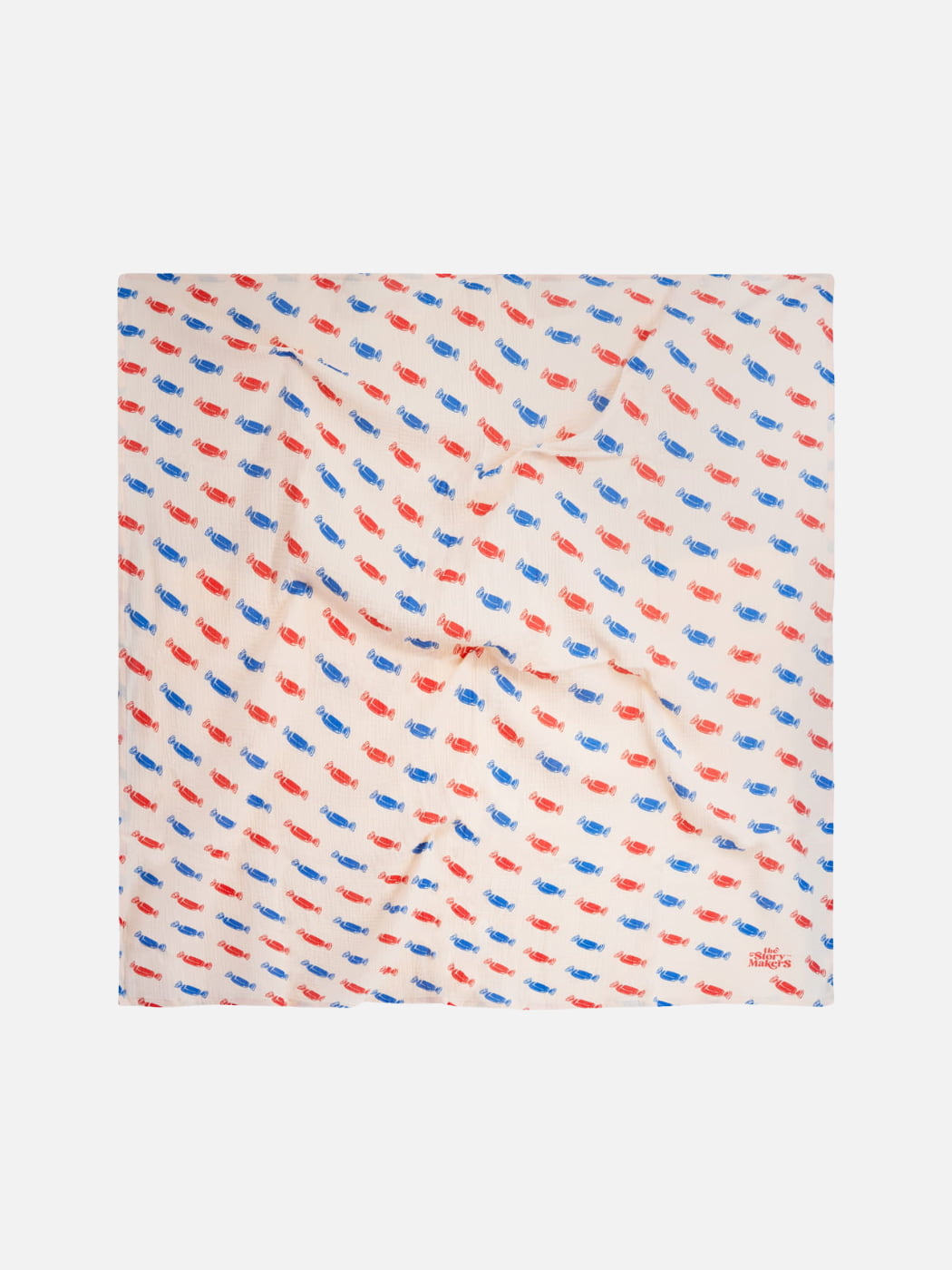 Wickeltuch aus Bio-Musselin - Candy