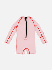 Springsuit Wetsuit - Powder Pink + Tomato