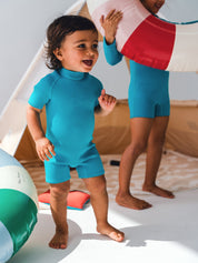 Short Sleeve Springsuit Wetsuit - Teal