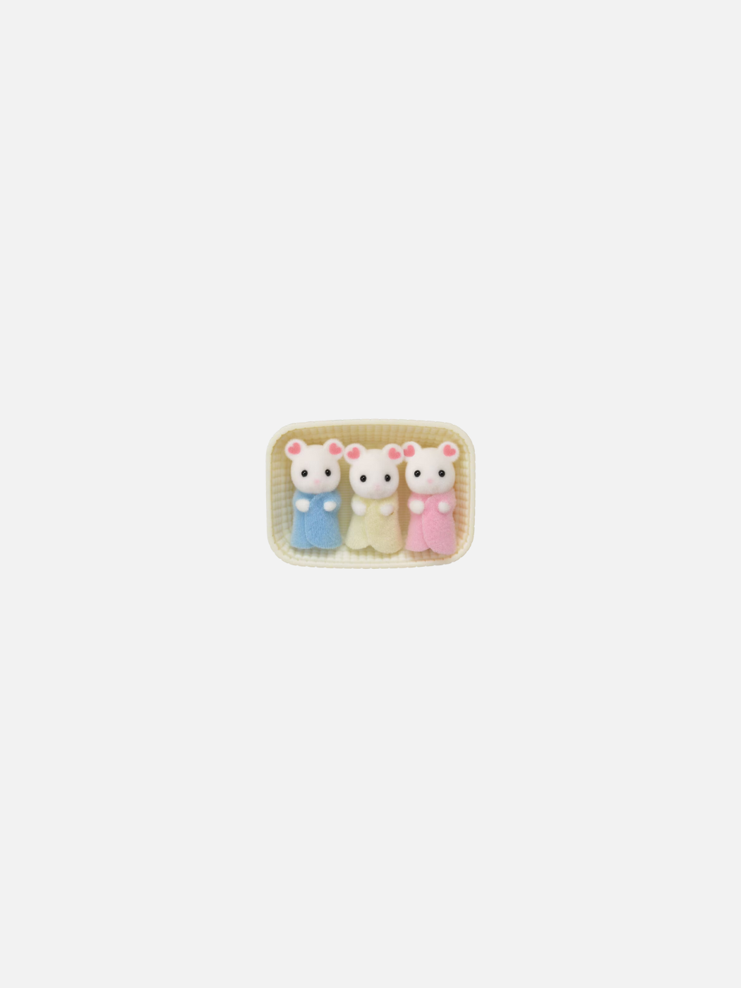 Marshmallow Mouse Triplets