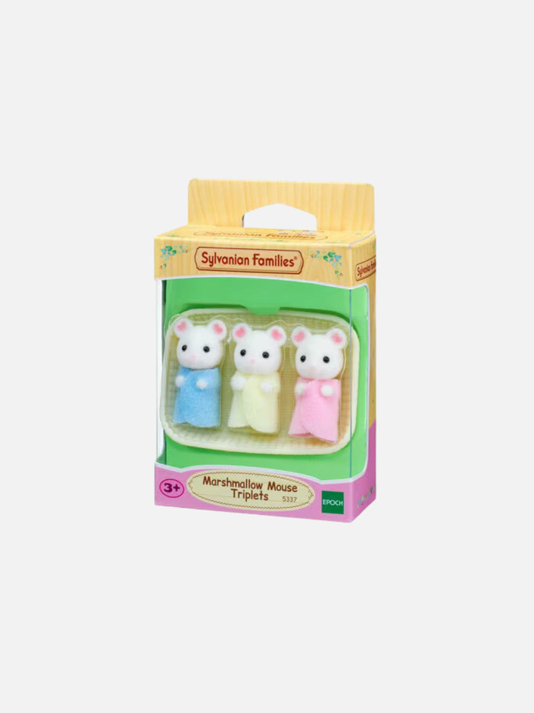 Marshmallow Mouse Triplets