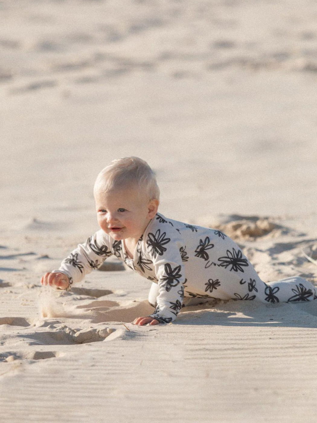 Zip Onesie - Flora