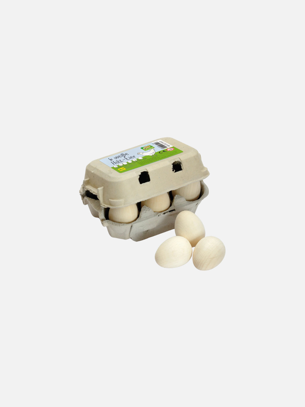 Holzeier Sixpack - Weiß