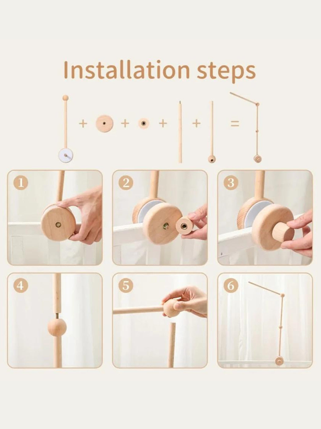 Holzarm für Handy