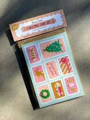 Weihnachtskarten-Fünferset