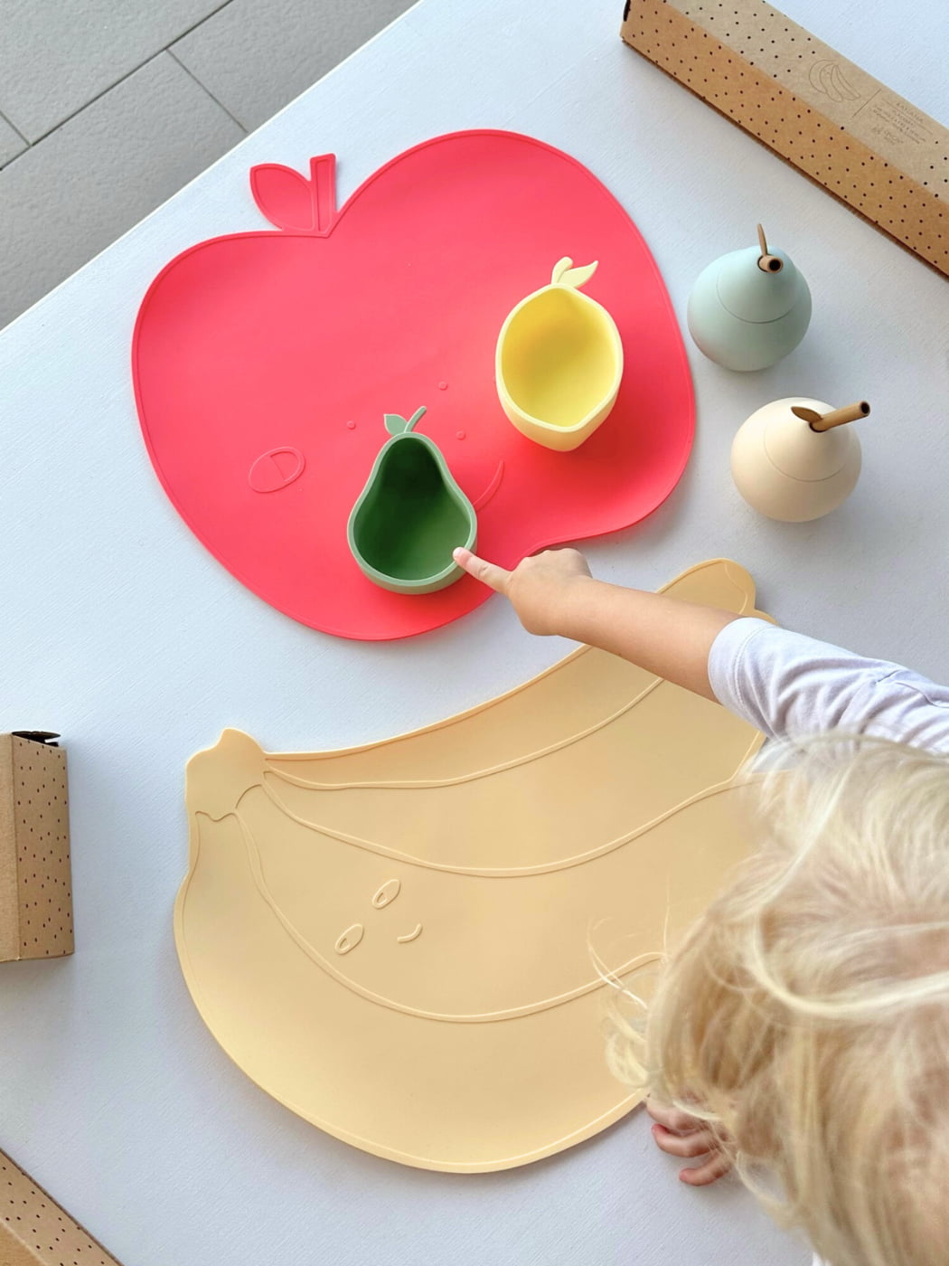 Silicone Placemat - Yummy Apple