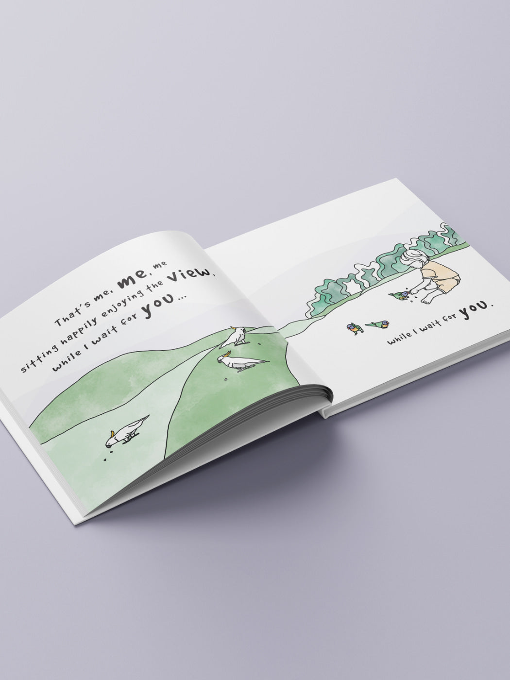 The Park, Trees and Me Hardcover Book
