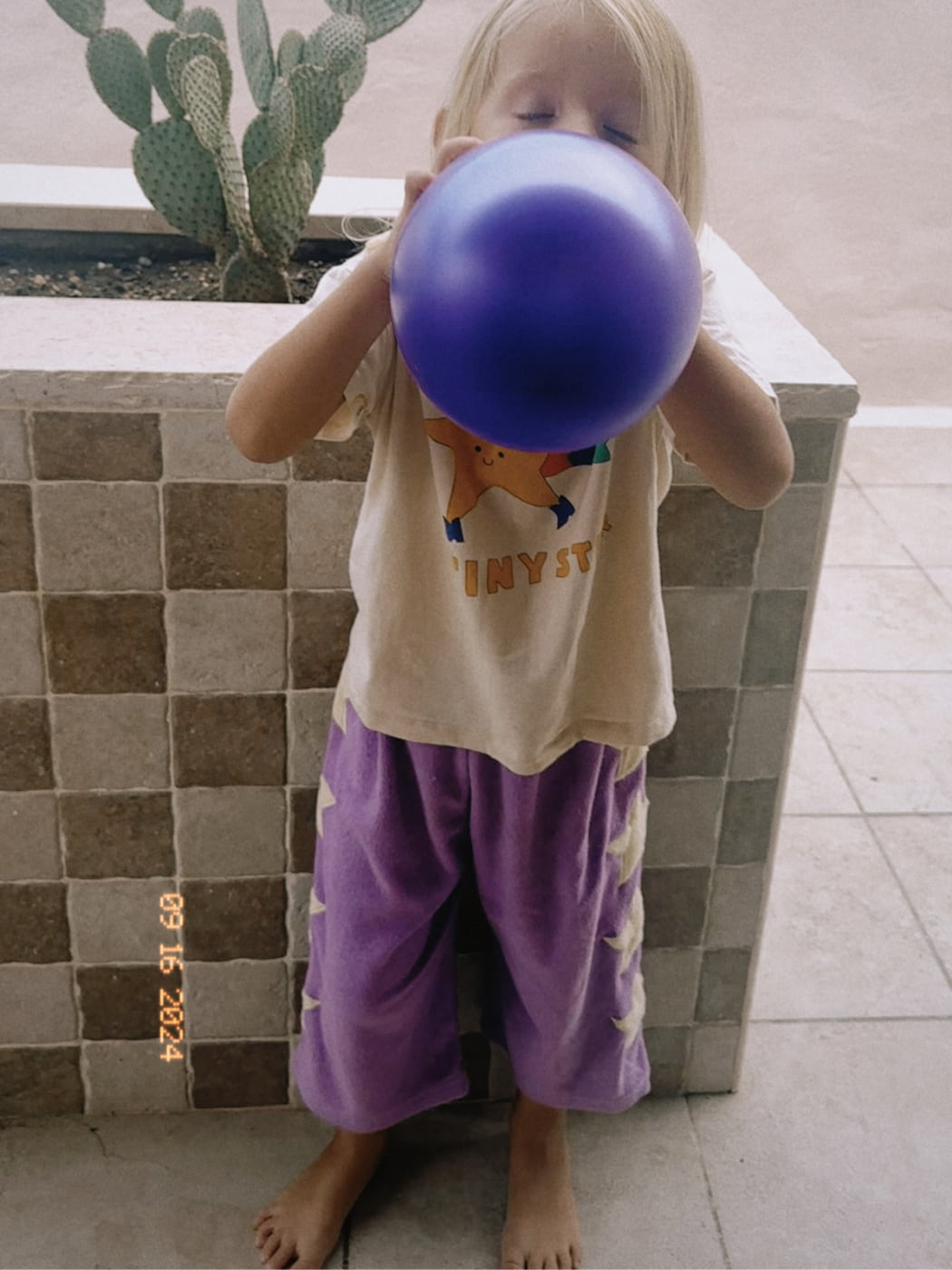 Sternhose - Hubba Bubba Lila