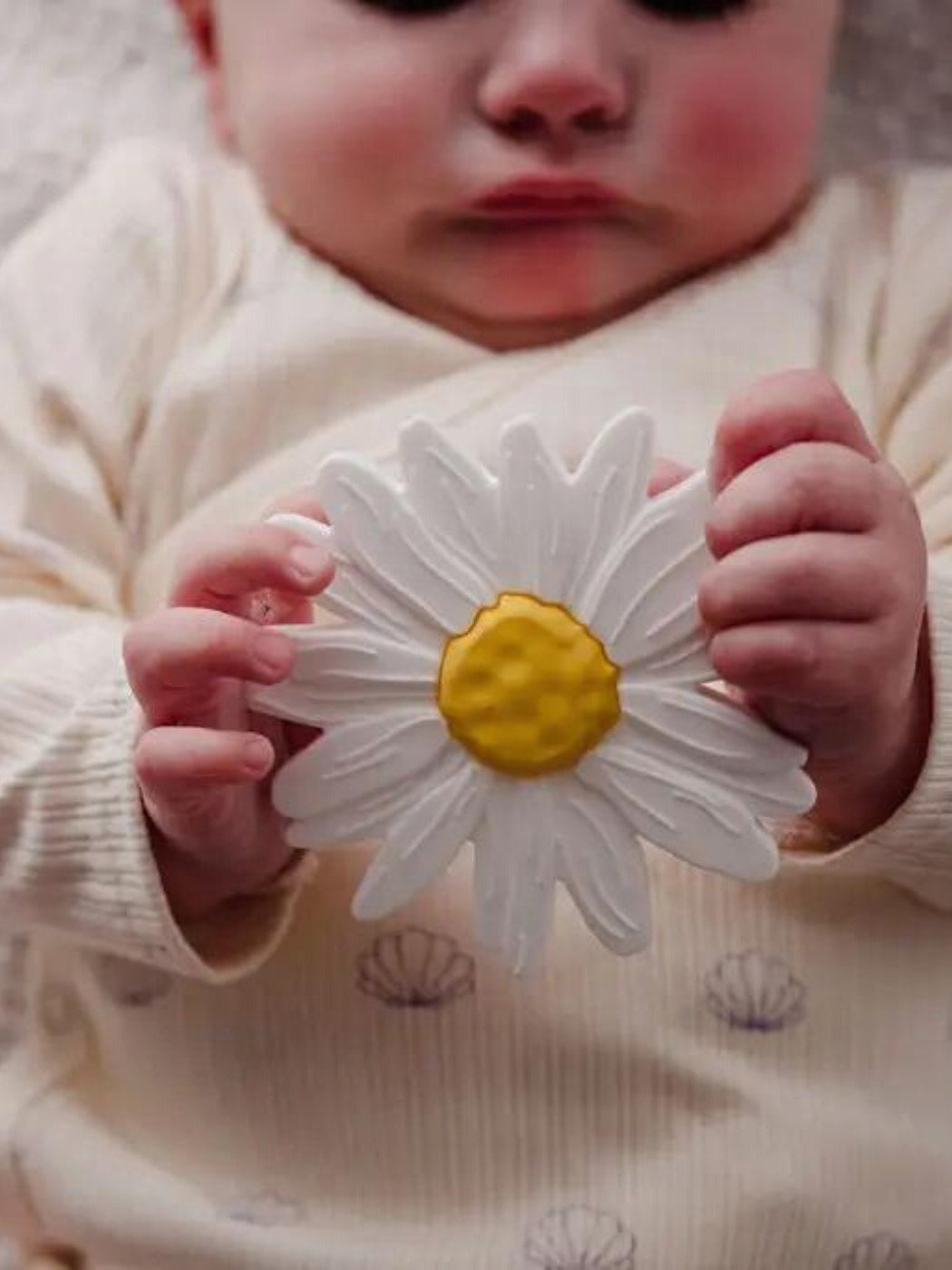 Silicone Teether - Milk Daisy