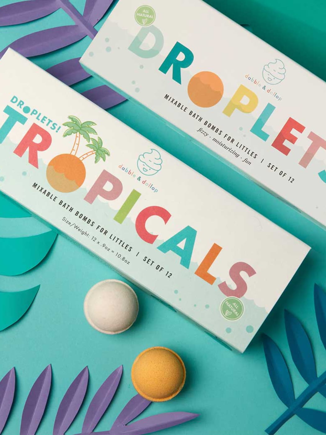 Fizzy Bath Bombs 12 Pack - Tropicals