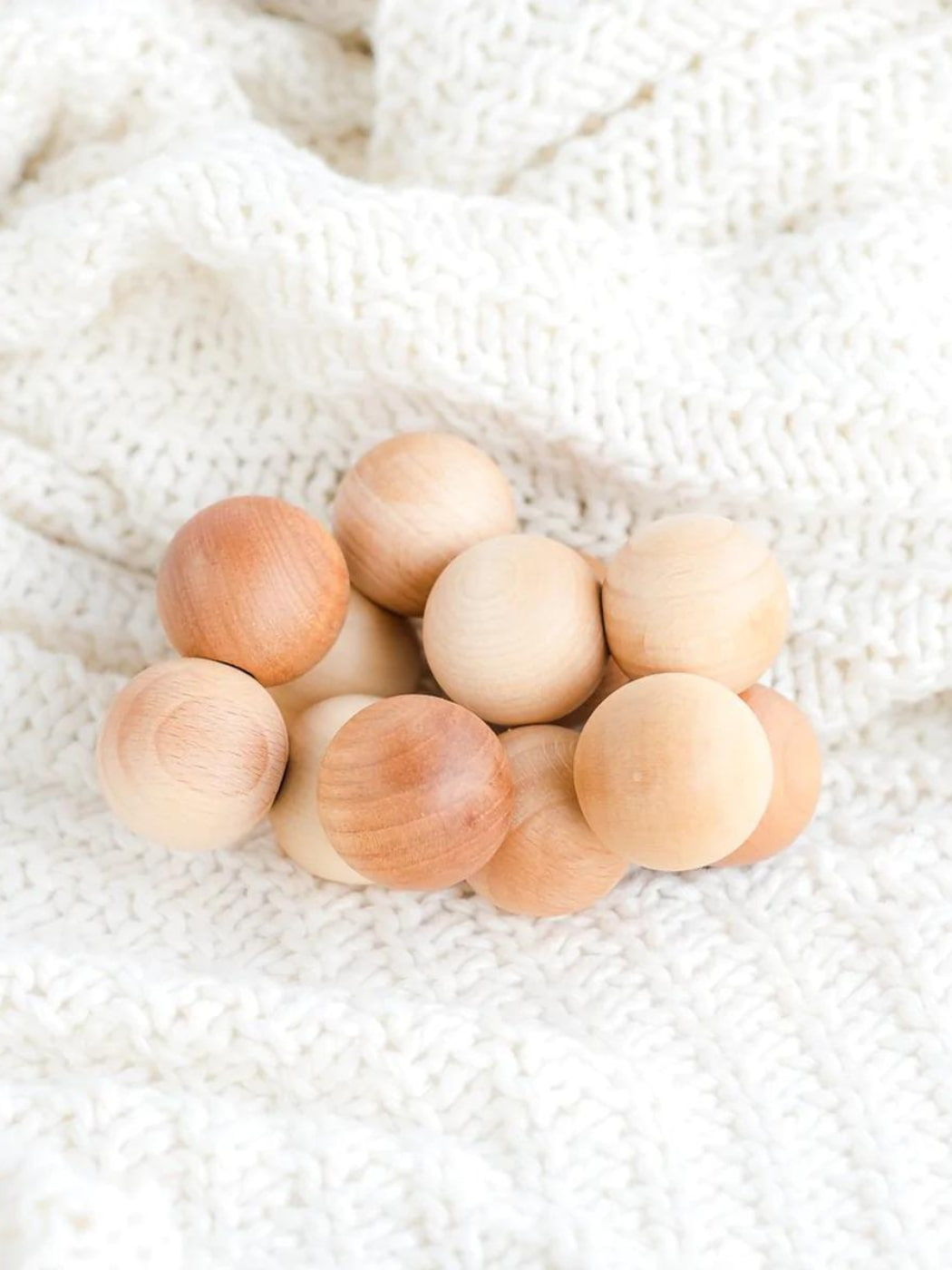 Wooden Beads Grasper - Natural