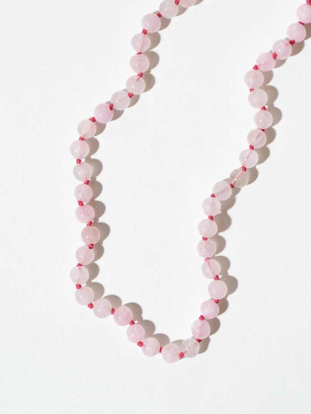 Gemstone Necklace - Rose Quartz