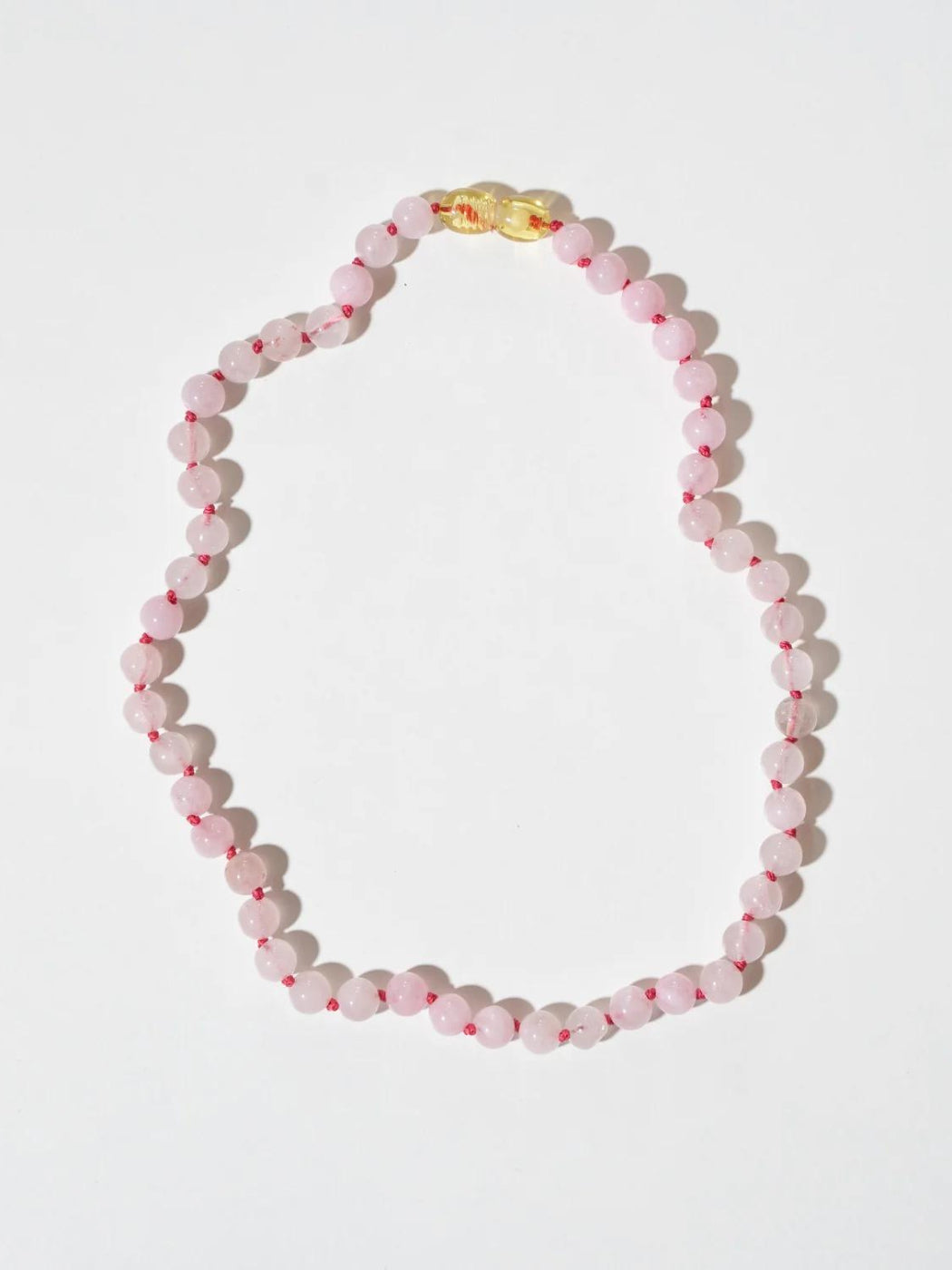 Gemstone Necklace - Rose Quartz