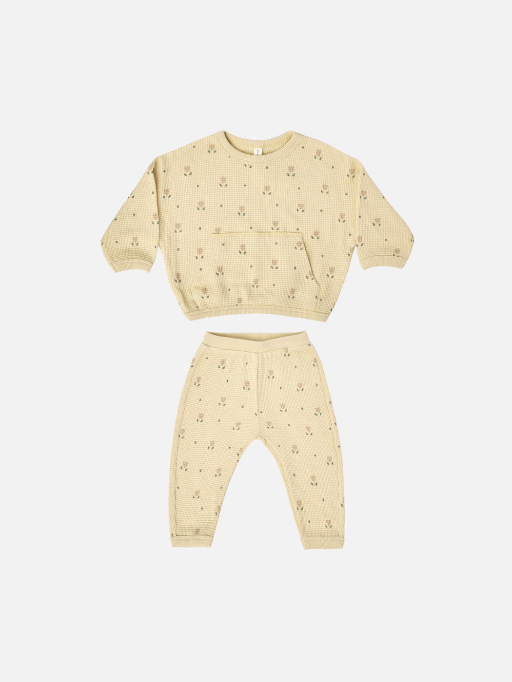 Quincy Mae waffle set in floral