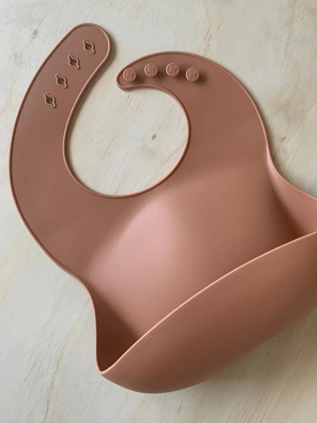 Silicone Bib - Cinnamon